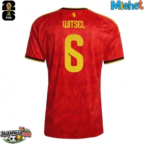 Belgia Axel Witsel #6 Kotipaita MM-kisat 2026 Lyhythihainen